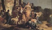 Giovanni Battista Tiepolo The Finding of Moses (nn03) USA oil painting artist